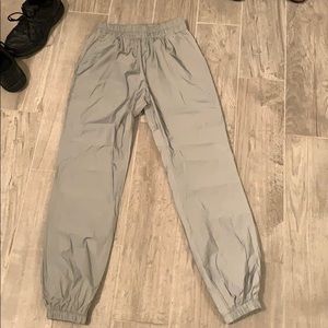 Reflective cargo pants NWOT